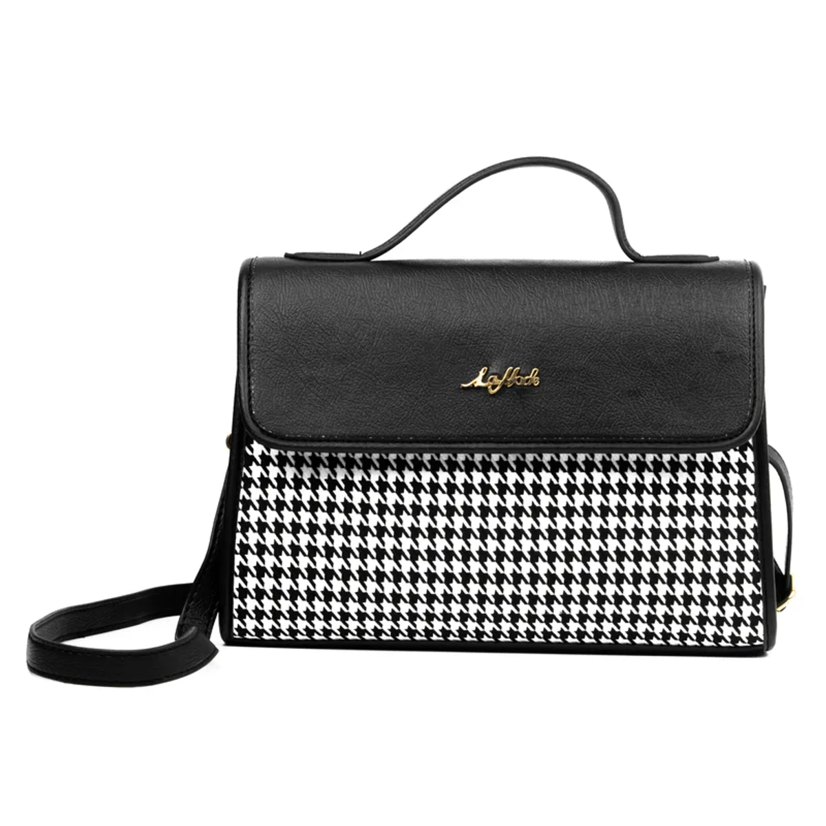 REFINED RETRO BLACK HOUNDSTOOTH